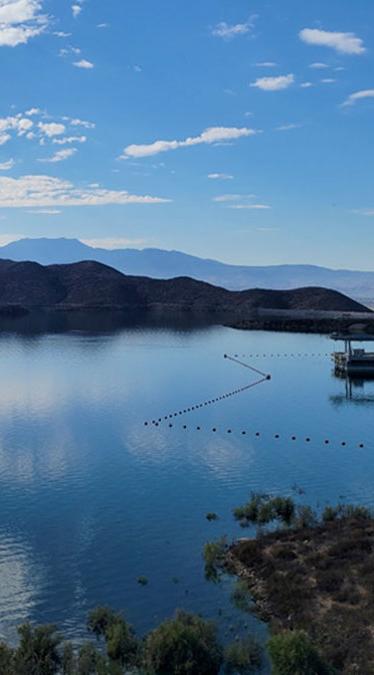 Photo of the Diamond Valley Lake